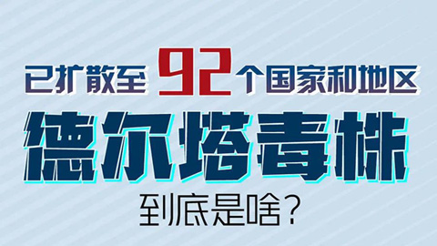 圖解丨已擴(kuò)散至92個(gè)國家和地區(qū)，德爾塔毒株到底是啥？